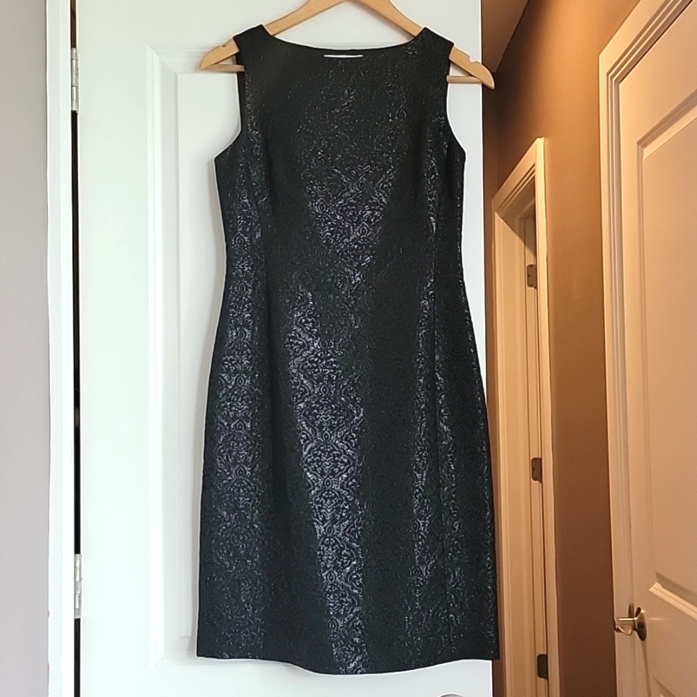 Banana Republic silk blend sheath dress